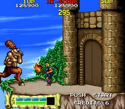 une photo d'Ã©cran de The Astyanax sur Arcade